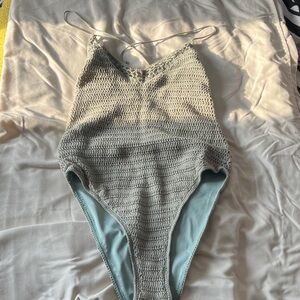 Crochet One Piece Swimsuit